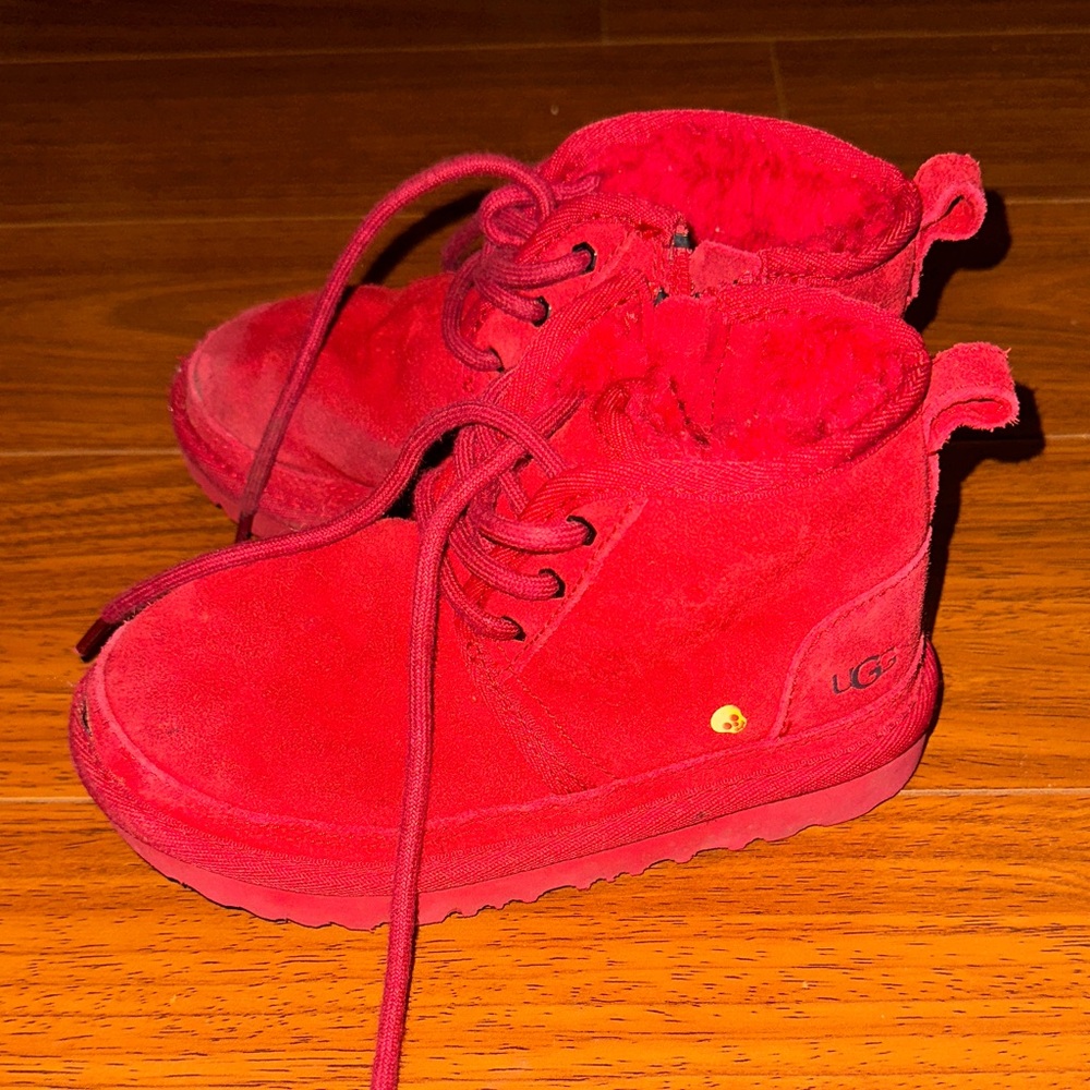UGG Kids Red Boots